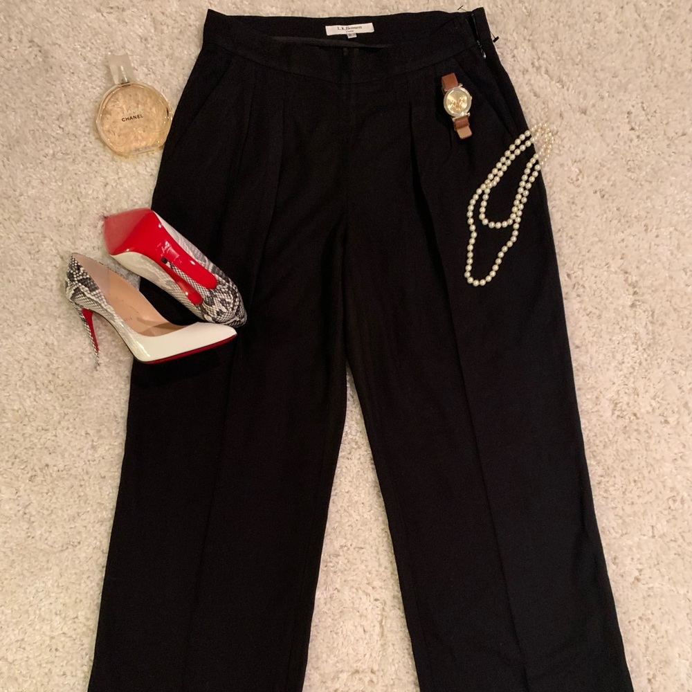 L.K. Bennett Black Trousers